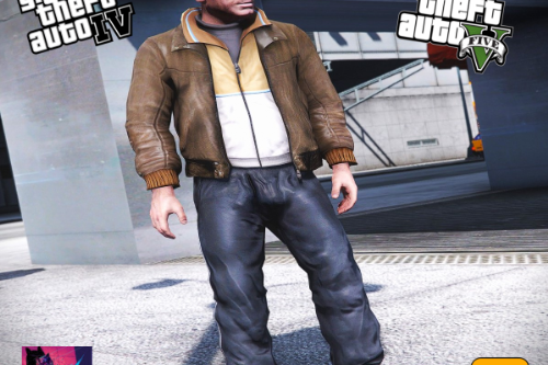 Niko Bellic Add-On Walk Style