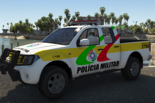 Nissan Frontier - CPMR (Comando de Policiamento Militar Rodoviário - PMSC)