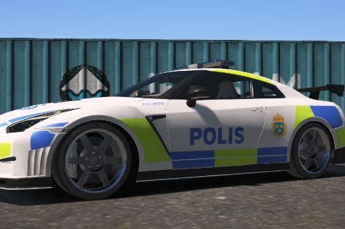 Nissan GT-R Nismo Swedish Police Edition