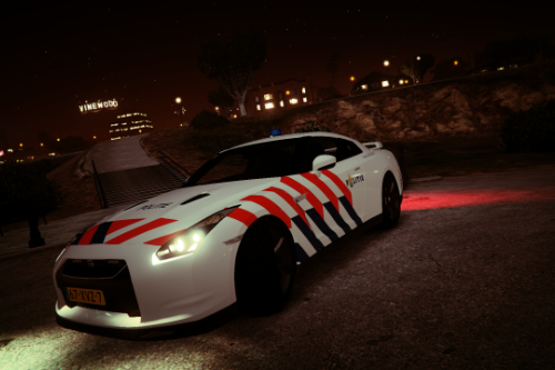 Nissan GTR dutch Police (marked) - els