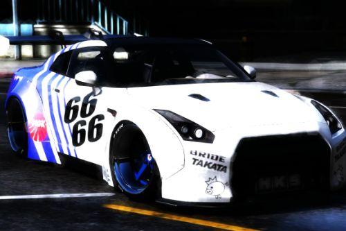 Nissan GT-R35 Libertywalk [Add-On / Replace | Livery]