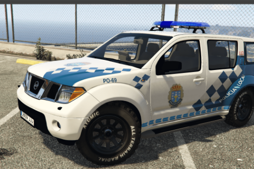 Nissan Pathfinder Policía Local Galicia y Policía Autonómica.