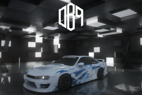 Nissan Silvia K's 1998 S14 Kouki - Anime drift livery
