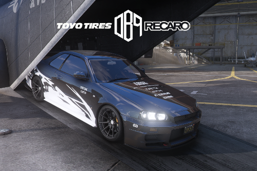 Nissan Skyline R34 street race livery