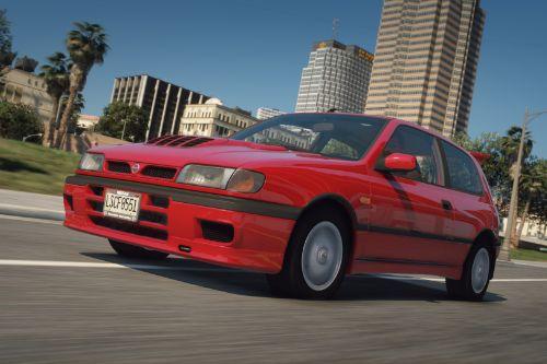 Nissan Sunny\Pulsar (GTI-R\low trim 2 in 1 pack) [ Add-On | Tuning | Livery | LODs | 170+ tuning parts | LHD ]