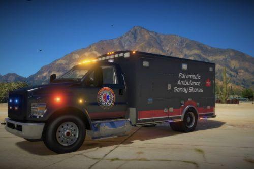 Ford F750 Ambulance [Add-On / Replace |  FiveM | Liveries]