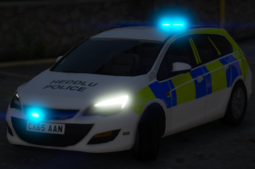 North Wales Police 2015 Vauxhall Astra Estate IRV