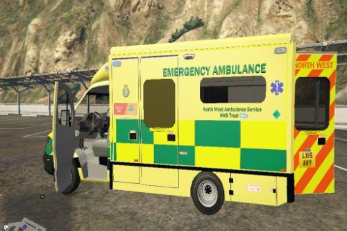 North West Ambulance Service Merc Ambulance