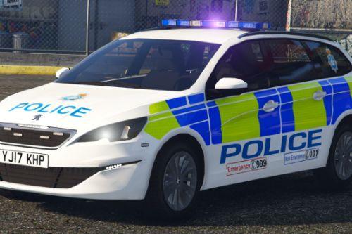North Yorkshire Police - IRV Livery for the Peugeot 308