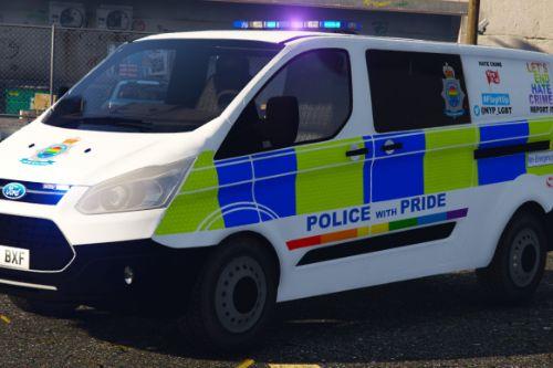 North Yorkshire Police - "Police with Pride" Livery for the Ford Transit Custom