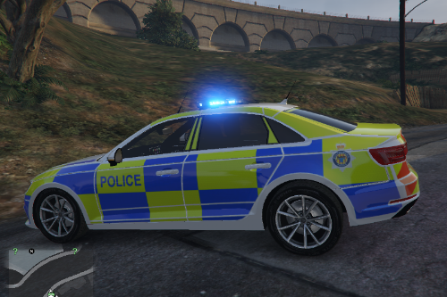 Northumbria Police Audi A4 Traffic unit skin