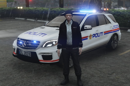 Norwegian police Mercedes ML