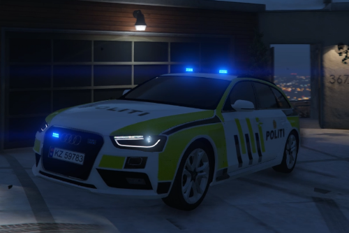 Norwegian Police Audi A4 Avant