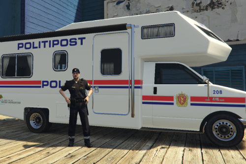 Norwegian police outpost - Politipost