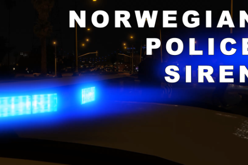 Norwegian Police Siren