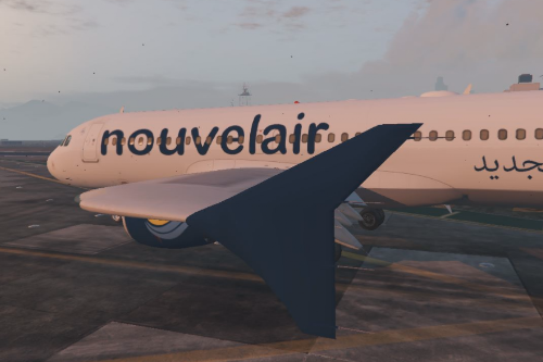 Nouvelair Livery for Airbus A320