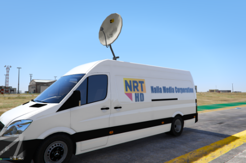 NRT TV and NRT Arabic News Van [Replace | Liveries | Menyoo]