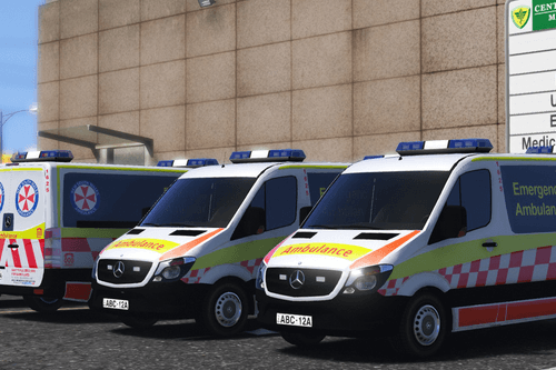 NSW Ambulance Skin for Mercedes Sprinter 94cf4f ambulance3