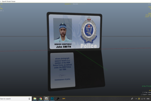 NSW Police badge version 2 (lspdfr badge flash action)
