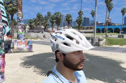 NSW Police bicycle helmet