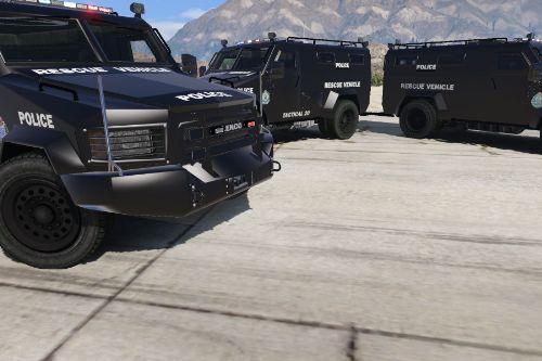 Australian (ALL STATES) Tactical Vehicle Skins for Cosmo's Bearcat