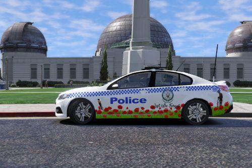 NSWPF new south wales ANZAC memorial vehicle (fictional)