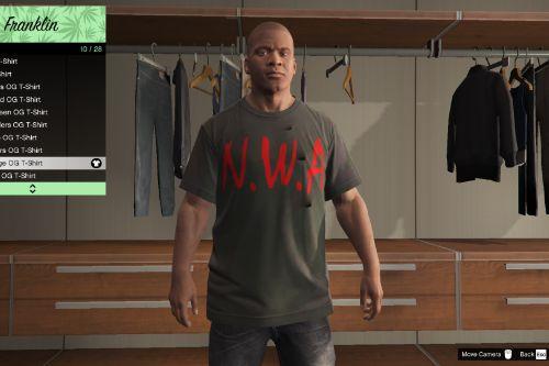 NWA T-Shirts For Franklin