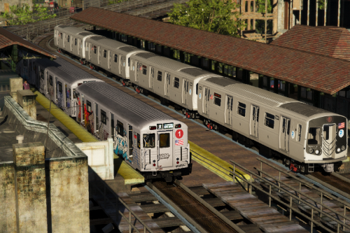 NYC MTA Subway Train