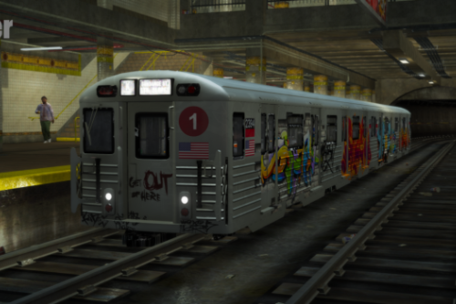 NYC MTA Subway Train