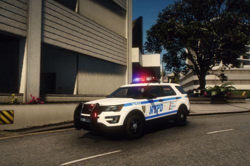 NYPD 2016 Ford Explorer (Rotator)