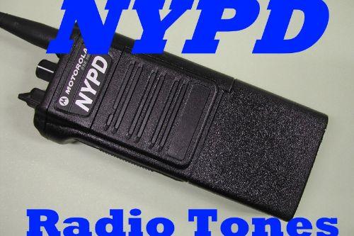 NYPD Dispatch Radio Tones