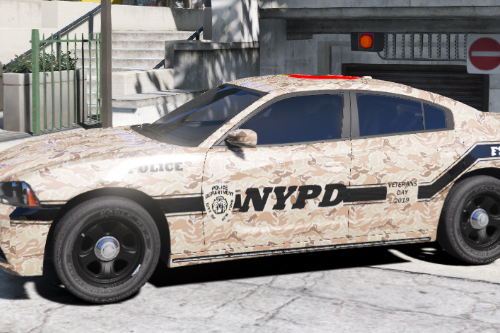 NYPD Veterans Day Livery For JackTheDev's 2014 Charger