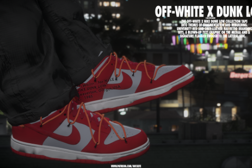 Off White Dunks for MP Male 