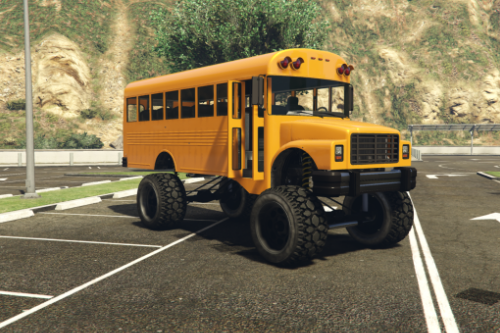 Offroad School bus [Add-On / FiveM | Tuning | LODS | Liveries]