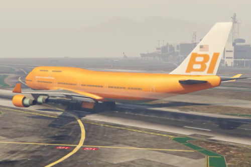 Old School Paint for the In Game Jet (747 Analogue)