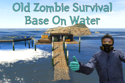 Old Zombie Survival Base On Water