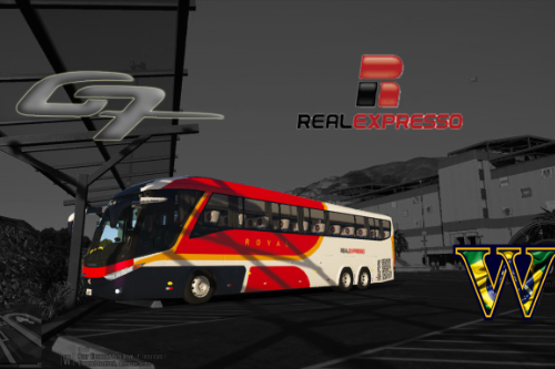 Ônibus Viação Real Expresso Marcopolo G7 Paradiso 1200 - Brazilian Tour Bus