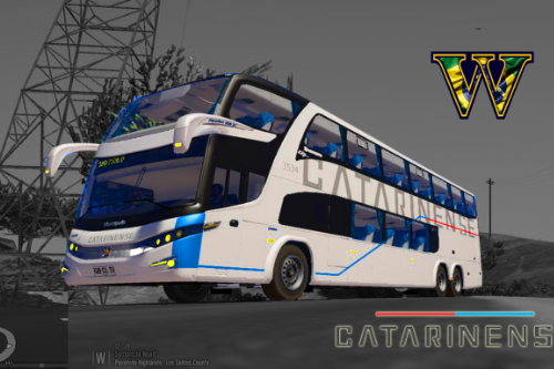 Ônibus Viação Catarinense Marcopolo G7 Paradiso 1800 DD Turismo Executivo Brasil - Brazilian Tour Bus