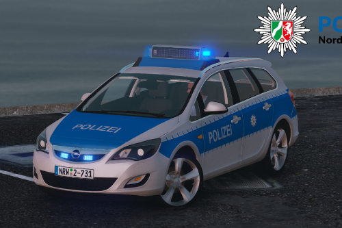 Opel Astra Polizei NRW [ELS]