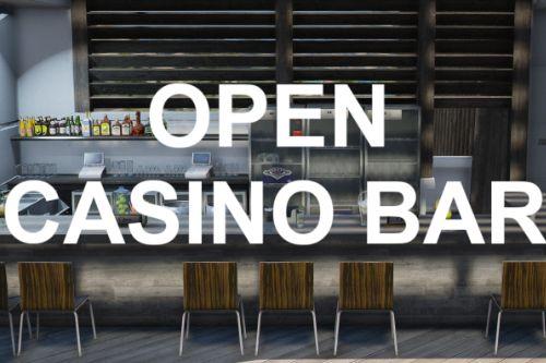 Open pool bar Diamond Casino