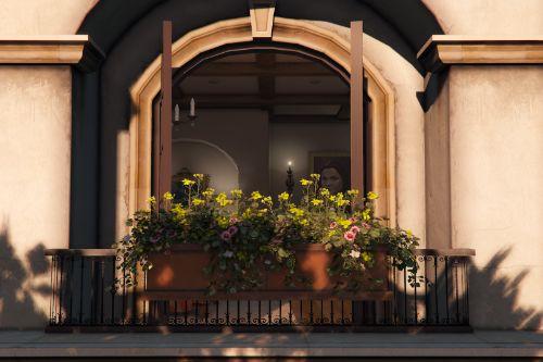 Openable doors on Michael's balcony [Add-On]