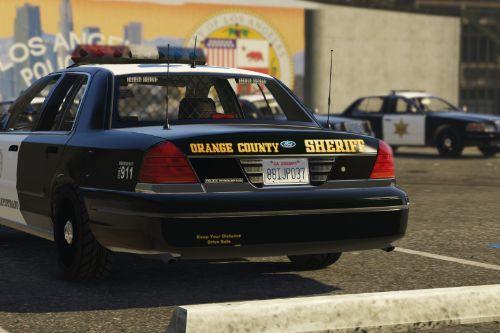 Orange County Sheriff | CHP | Black Interior | Realism