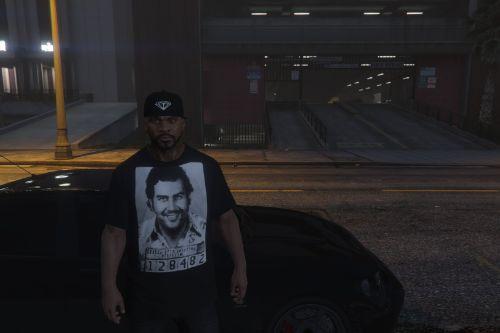 Pablo Escobar T-Shirt for Franklin