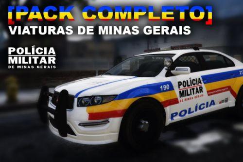 [Pack Completo] Viaturas Minas Gerais - PMMG, Rodoviária, PF, GATE, Polícia Ambiental, SAMU, Bombeiros (.OIV)