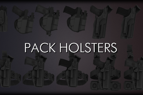 Pack Holsters [EUP][Not Game Ready]