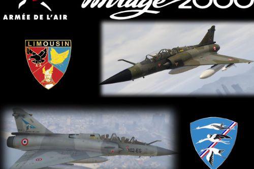 French Mirage 2000 Skin Pack