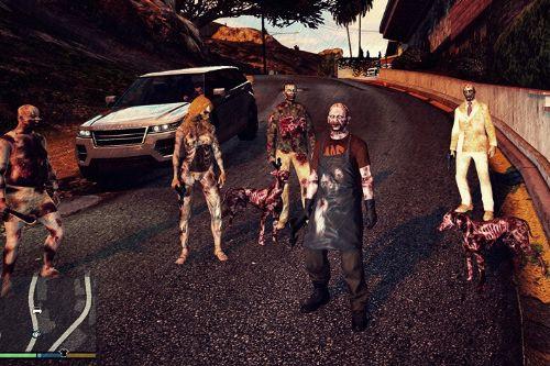 Pack Retexture zombie addon or replace
