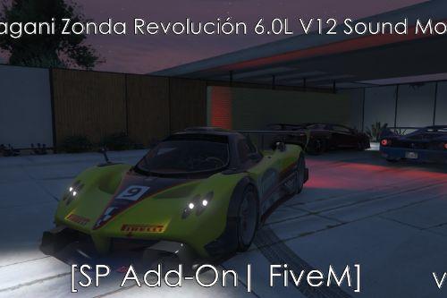 Pagani Zonda Revolución 6.0L V12 Sound Mod [SP Add-On | FiveM]