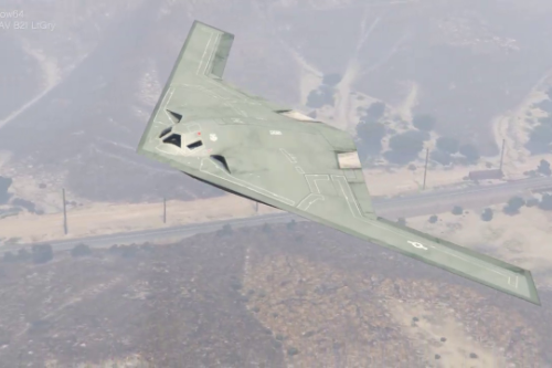 Paint for SkylineGTRFreak's B-21 Raider, added a light grey and requested Russian paint