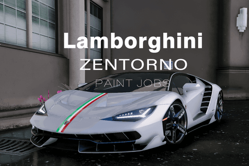 Paintjob for Lamborghini Centenario LP770-4 6e6b65 1